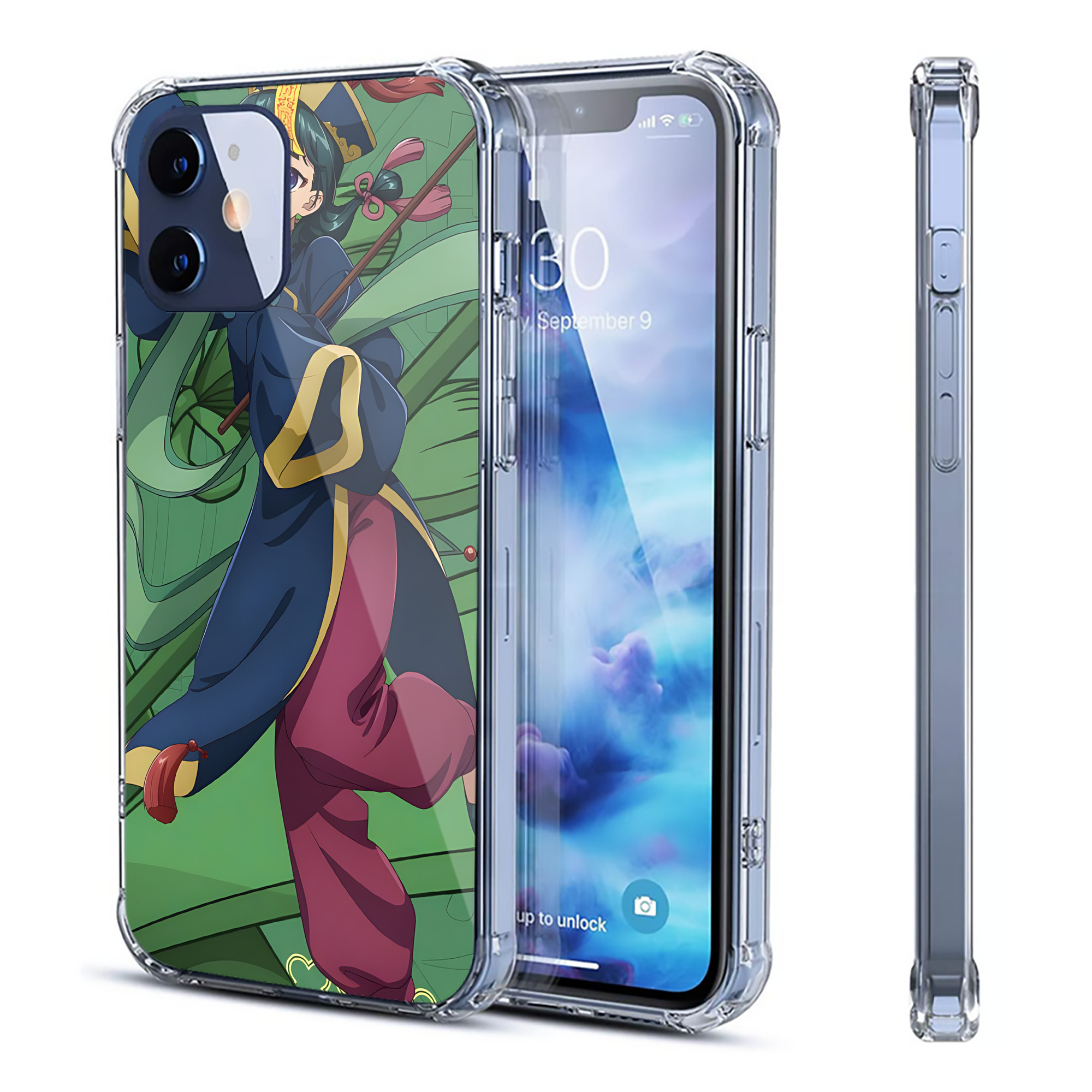 （画像用） 薬屋のひとりごと The Apothecary Diaries 【iPhone 12シリーズ対応】透明スマホケース（クリアソフトケース）